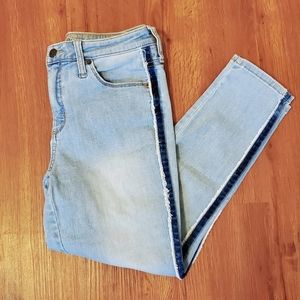 Target blue striped jeans